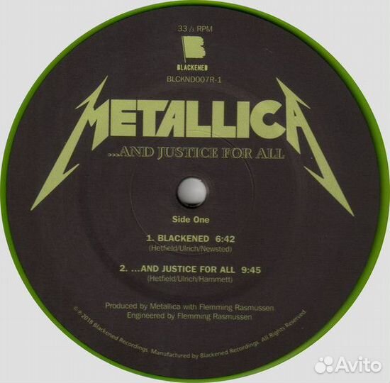 Metallica /.And Justice For All (Coloured Vinyl)(2LP)