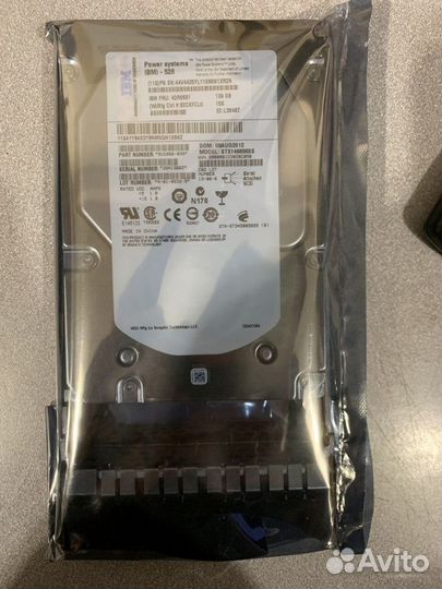 Жесткий диск IBM 139Gb 15K SAS 3.5 42R6691