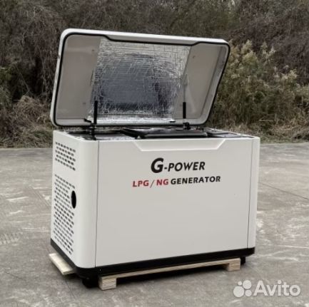 Генератор газовый 9 кВт g-powerSL9000SE3 с постоян