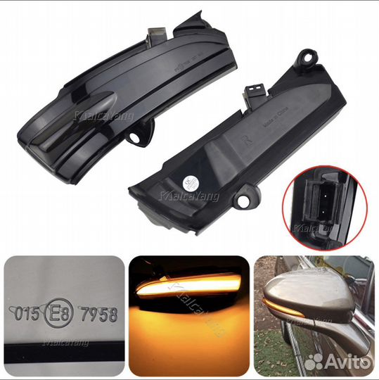 Динамические Поворотники на Ford Mondeo 5 / Fusion