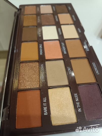 Палетка теней, румян, бронзер i heart revolution