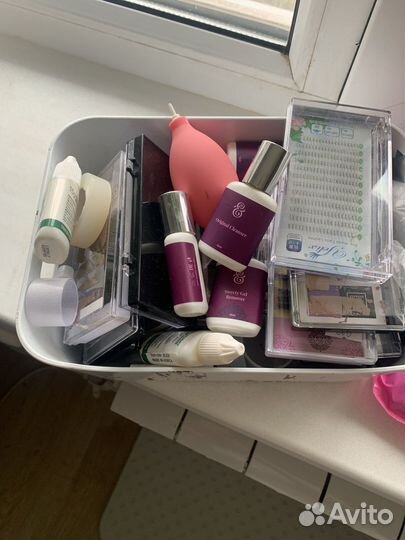 Продам все для наращивания ресниц