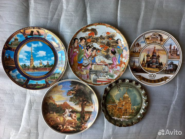 Декоративные интерьерные тарелки на стену/на полку