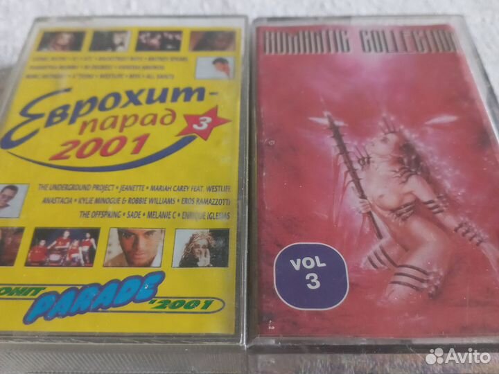 Аудиокассеты зарубежной музыки