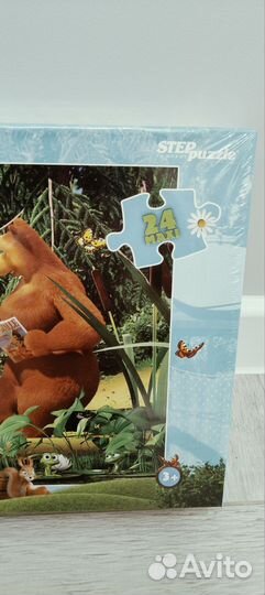 Новый макси пазл Маша и медведь