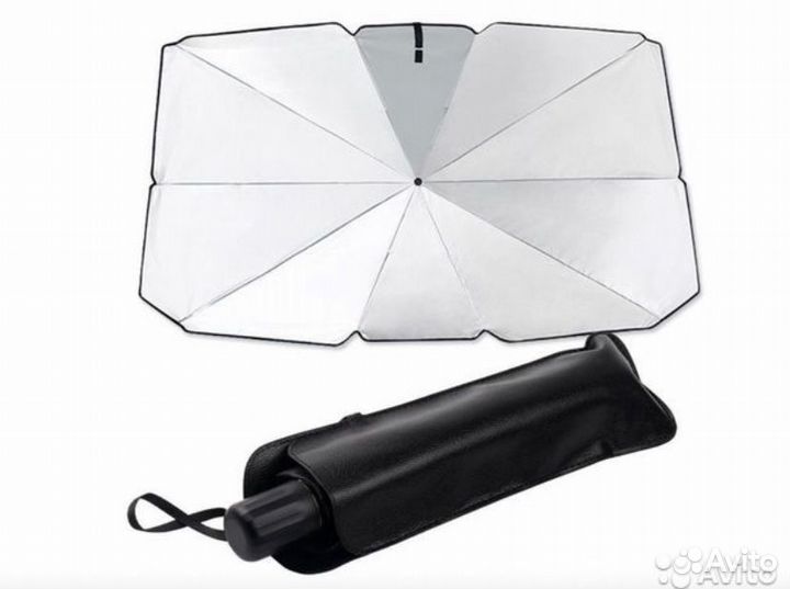 Солнцезащитный зонт для лобового стекла автомобиля