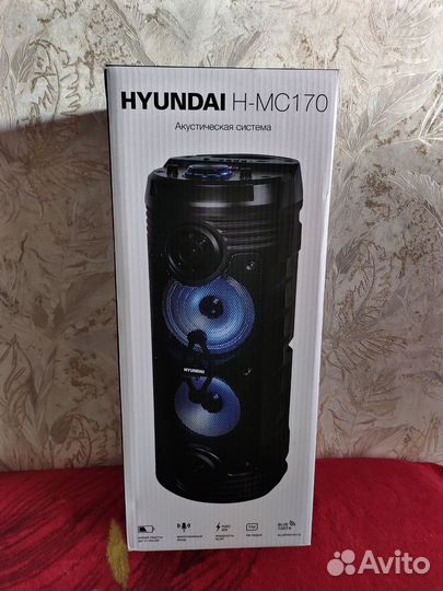 Аккустическая система hyundai H-MC170 Black новая