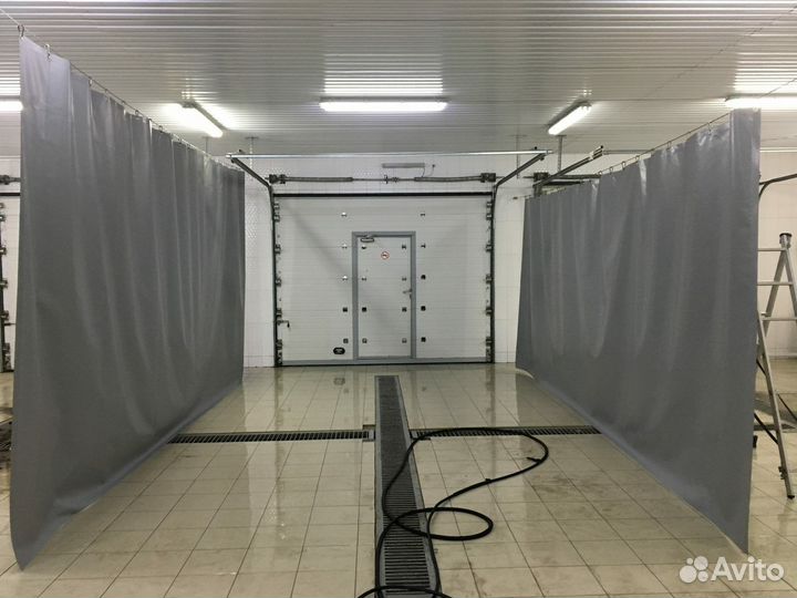 Шторы/завесы для автомоек/автосервисов