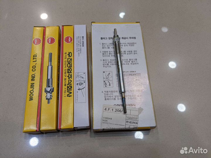 Свеча накаливания hyundai-KIA D4HA / D4HB