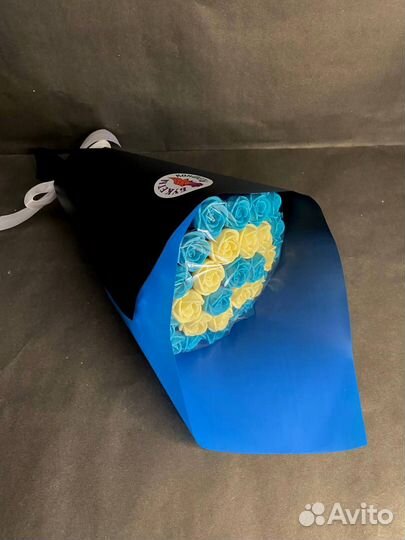 Розы из Белого Шоколада - 29 шт в Букете