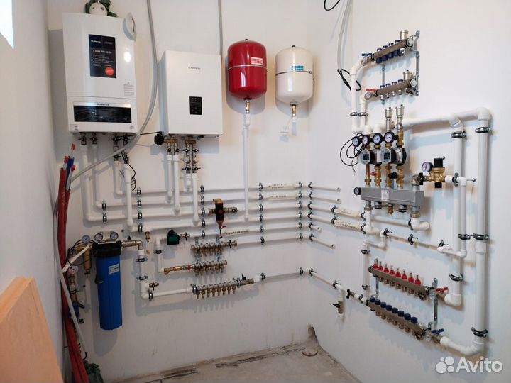 Монтаж систем отопления