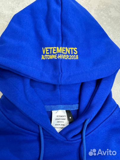 Худи vetements europe
