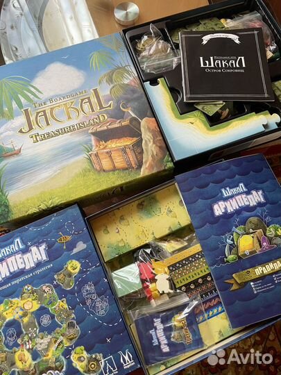 Игра настольная шакал + шакал архипелаг