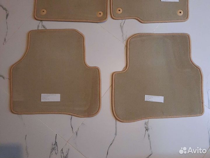 Коврики на volkswagen passat b6 b7