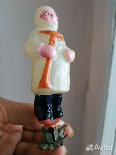 Елочные игрушки СССР на прищепке Доктор айболит