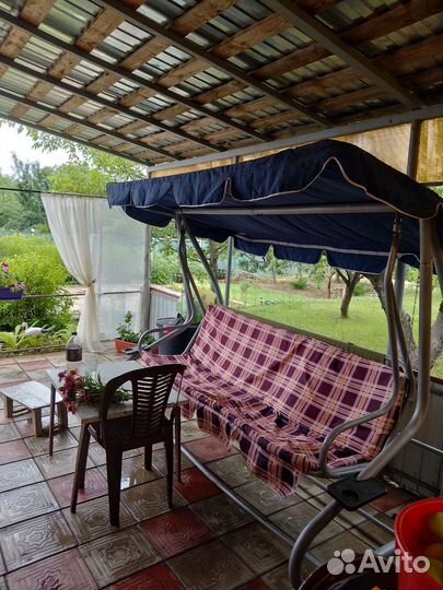 Садовые качели в бу