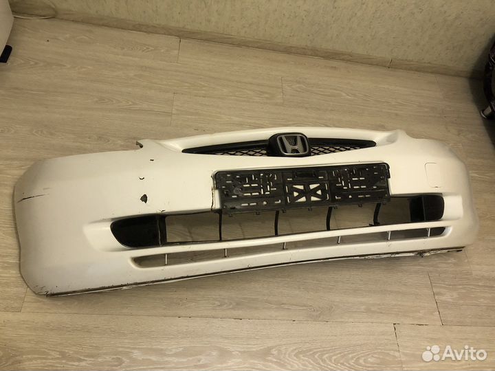 Бампер передний honda fit gd1