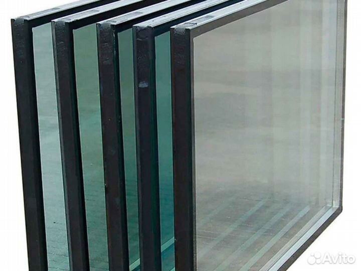 Ремонт окон, стеклопакет триплекс RAL3371