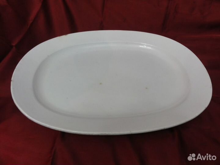 Коллекционное блюдо И.Е.Кузнецова 19век