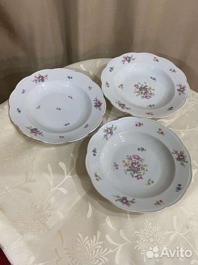 Антикварные тарелки коллекционные