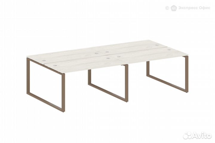 Стол-бенч двойной Metal system style бо.см-4.3