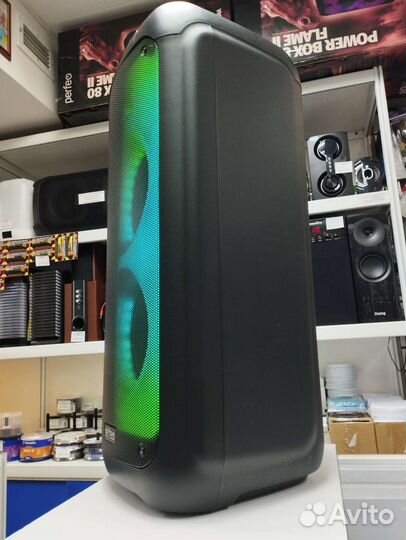 Большая Портативная Колонка Power BOX 80 караоке