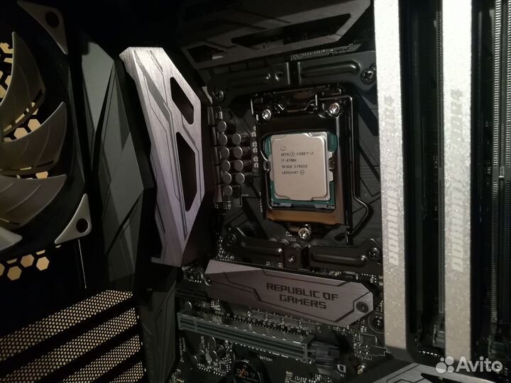 Компьютер i7-8700K + asus maximus X hero + 64 Gb