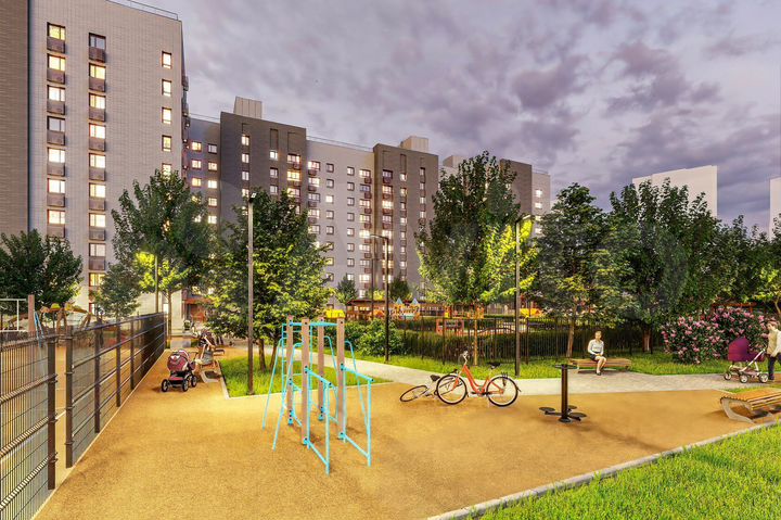 Квартира-студия, 29,6 м², 10/11 эт.