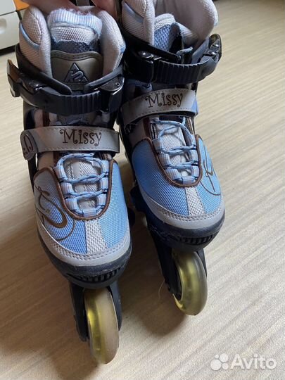 Детские ролики K2 раздвижные 29-34