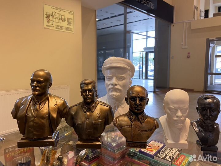 Бюст Сталин, Ленин, Дзержинский, Берия