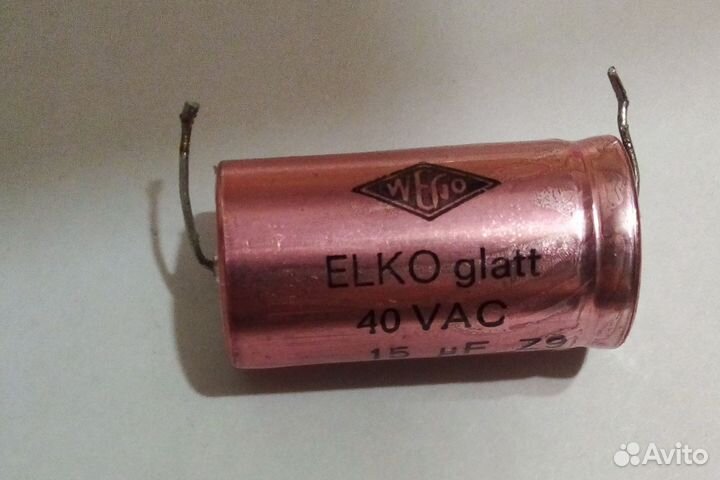 Конденсаторы wego elko glatte для аудио Hi-Fi