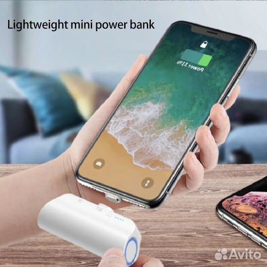 Внешний магнитный мини-аккумулятор