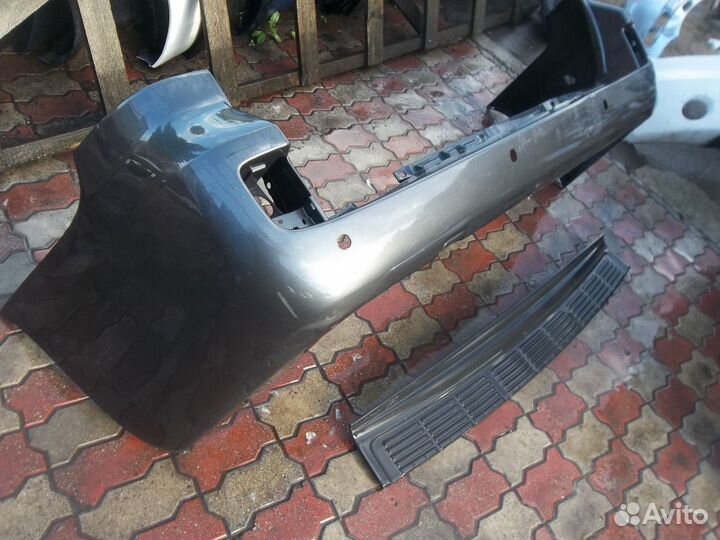 Toyota Land Cruiser 200 бампер задний (N2)