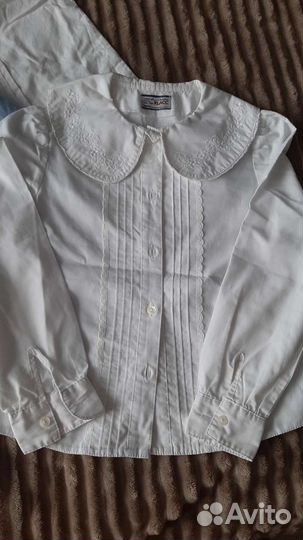 Рубашки школьные для девочки 128