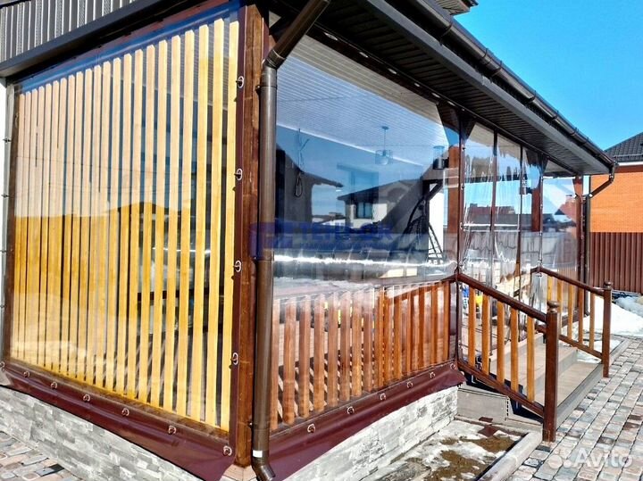 Мягкие окна для террас