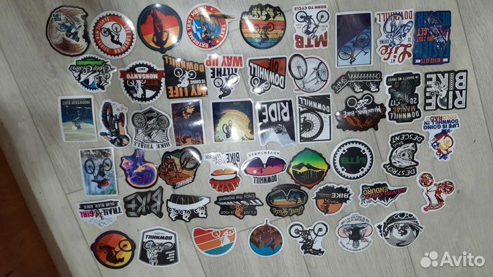 Наклейки на велосипед