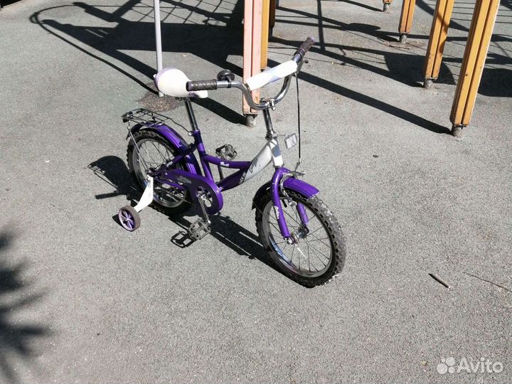 Велосипед детский для девочек Lidet Kids BMX 16