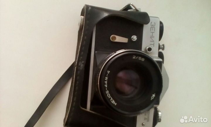Плёночный фотоаппарат зенит ет.обьектив helios 44m