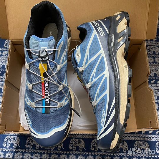 Salomon xt 6 gore tex синие