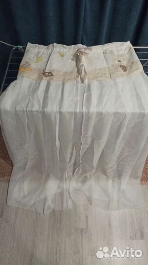 Бортики на кроватку и балдахин