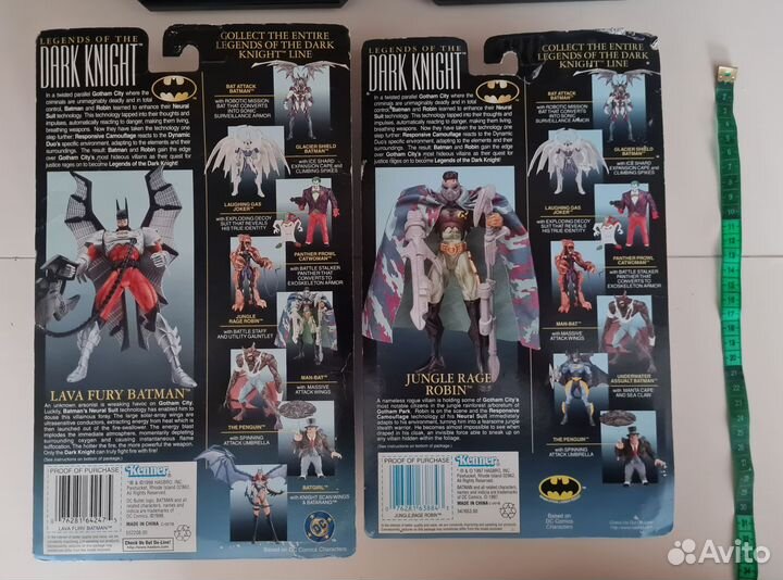 Toy biz DC Comics Batman бэтмен Kenner marvel 90х