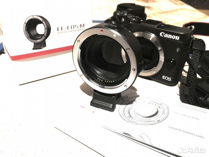 Адаптер Viltrox Canon EF-EOS M, автофокус, новый