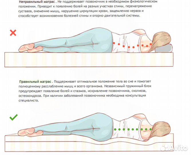 Матрас 120х200