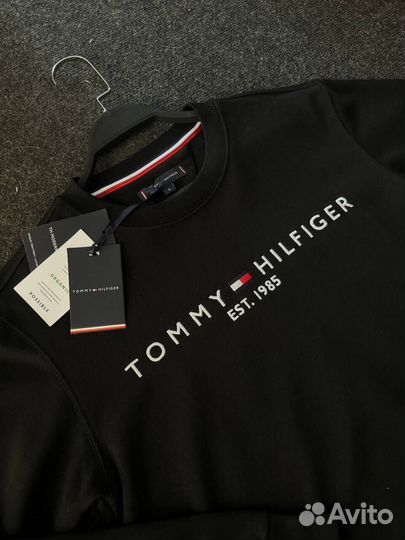 Свитшот Tommy Hilfiger 1985 черный