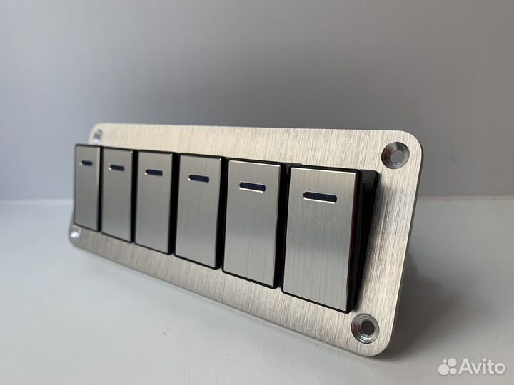 Панель переключателейв катер лолку алюминий