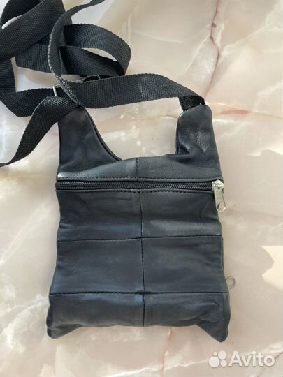 Сумка-кошелек из кожи