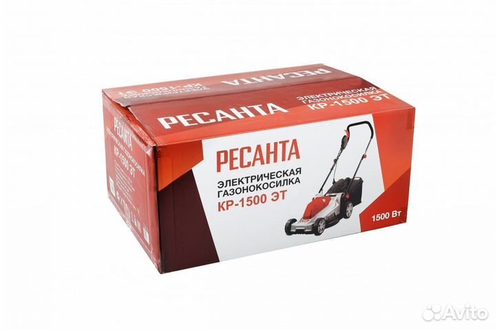 Электрическая газонокосилка Ресанта кр-1500