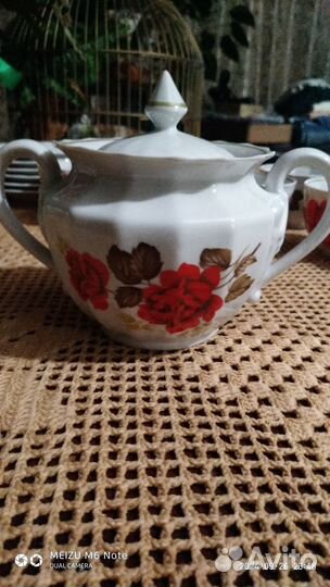 Чайный сервиз фарфор Вербилки СССР