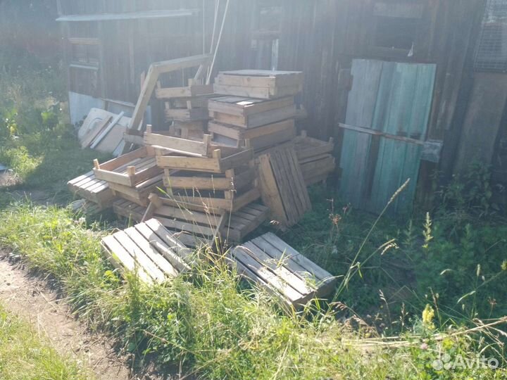 Ящик деревянный