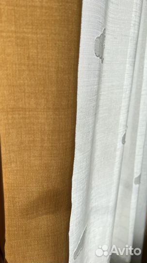 Шторы (комплект, 3 штуки)